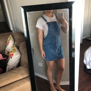 Forever 21 Denim Overall Suspenders